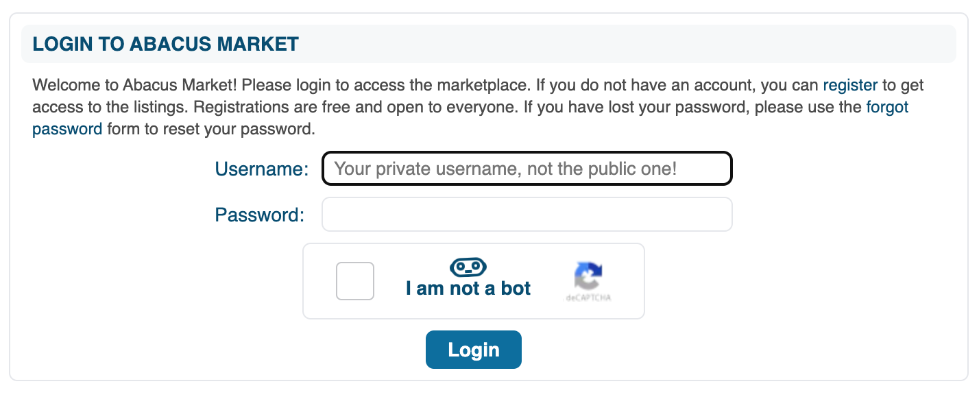 Abacus Escrow System